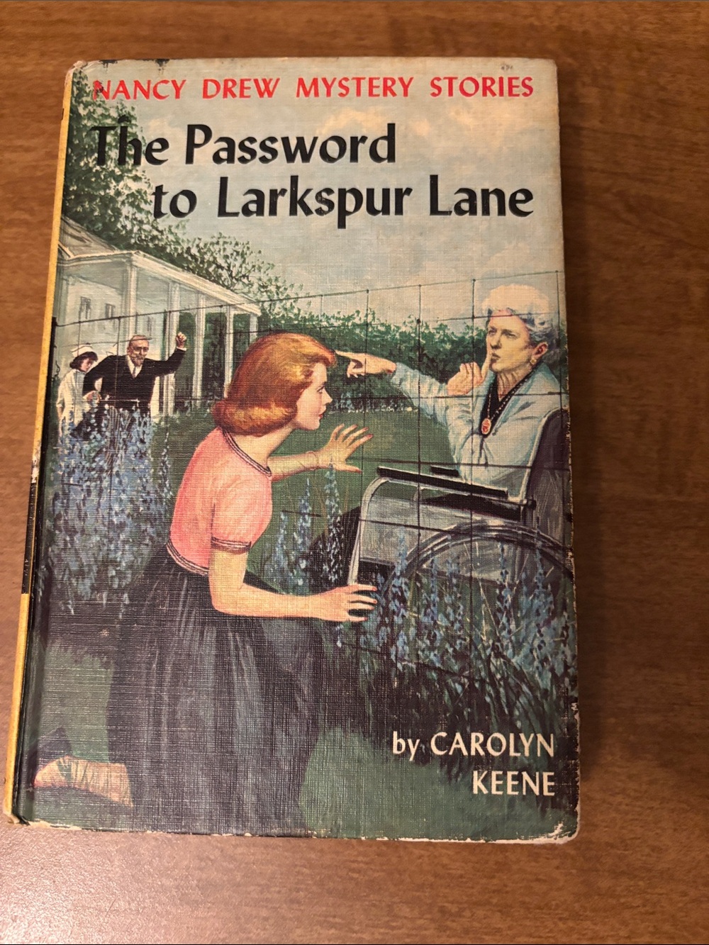 Nancy Drew: The Password to Larkspur Lane - Pink/Blue Hardcover Book